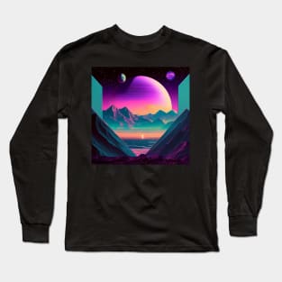 Cosmic Landscape Long Sleeve T-Shirt